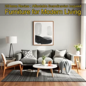 Read more about the article 25Home Review : Affordable Scandinavian  Inspired Furniture for Modern Living