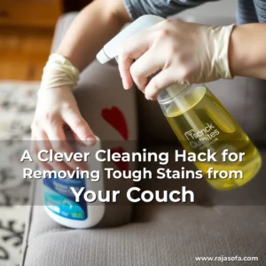 Read more about the article A Clever Cleaning Hack for Removing Tough Stains from Your Couch