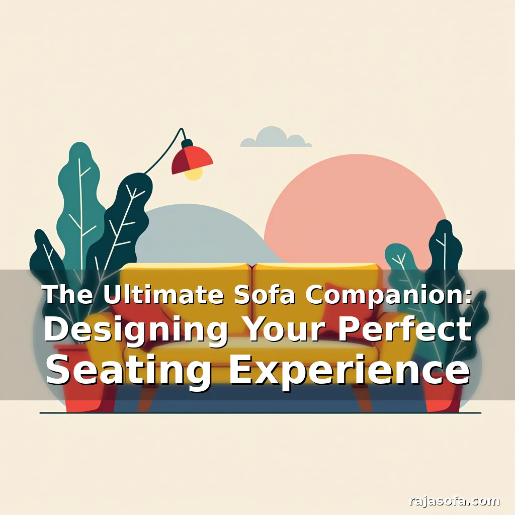Read more about the article The Ultimate Sofa Companion: Designing Your Perfect Seating Experience