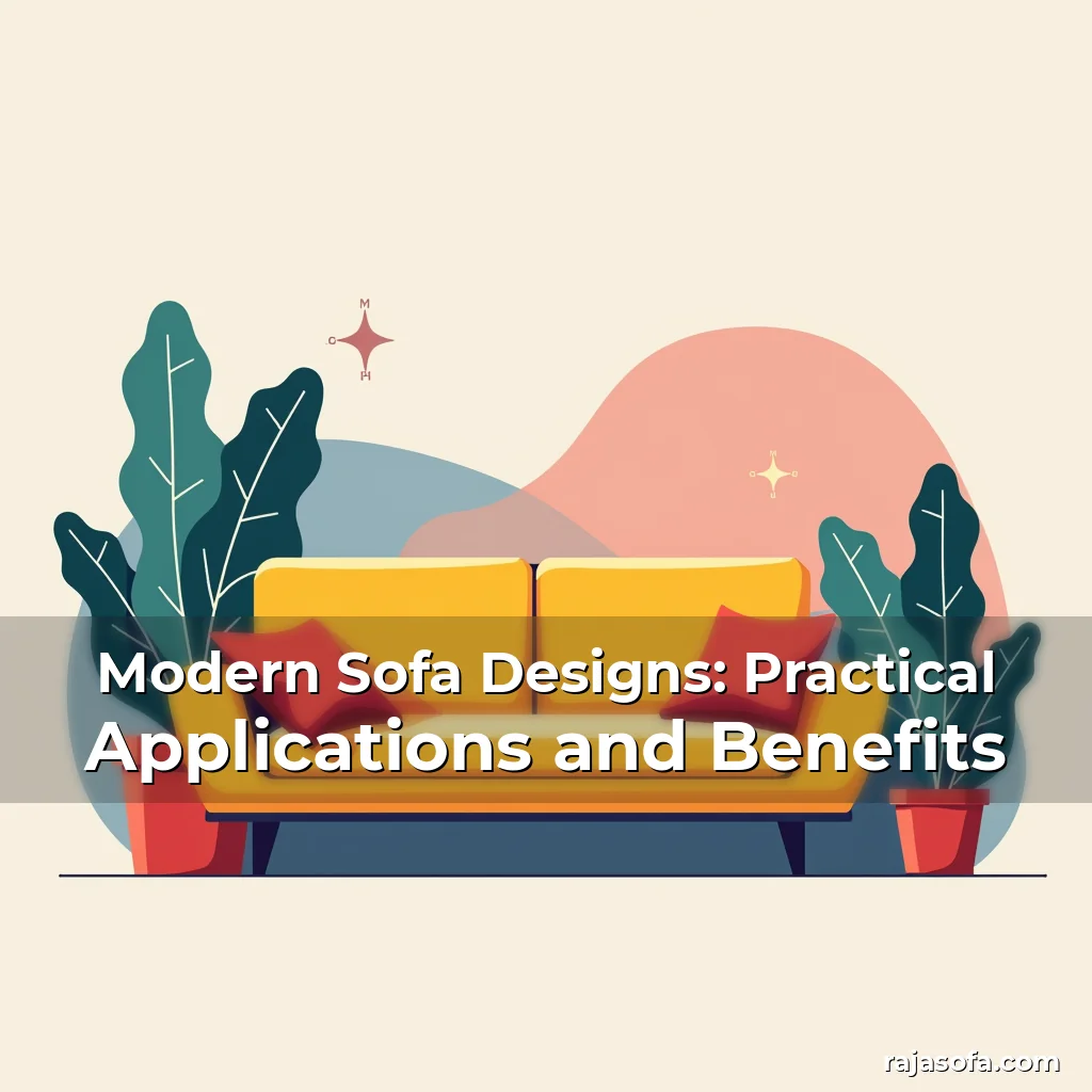 Read more about the article Modern Sofa Designs: Practical Applications and Benefits