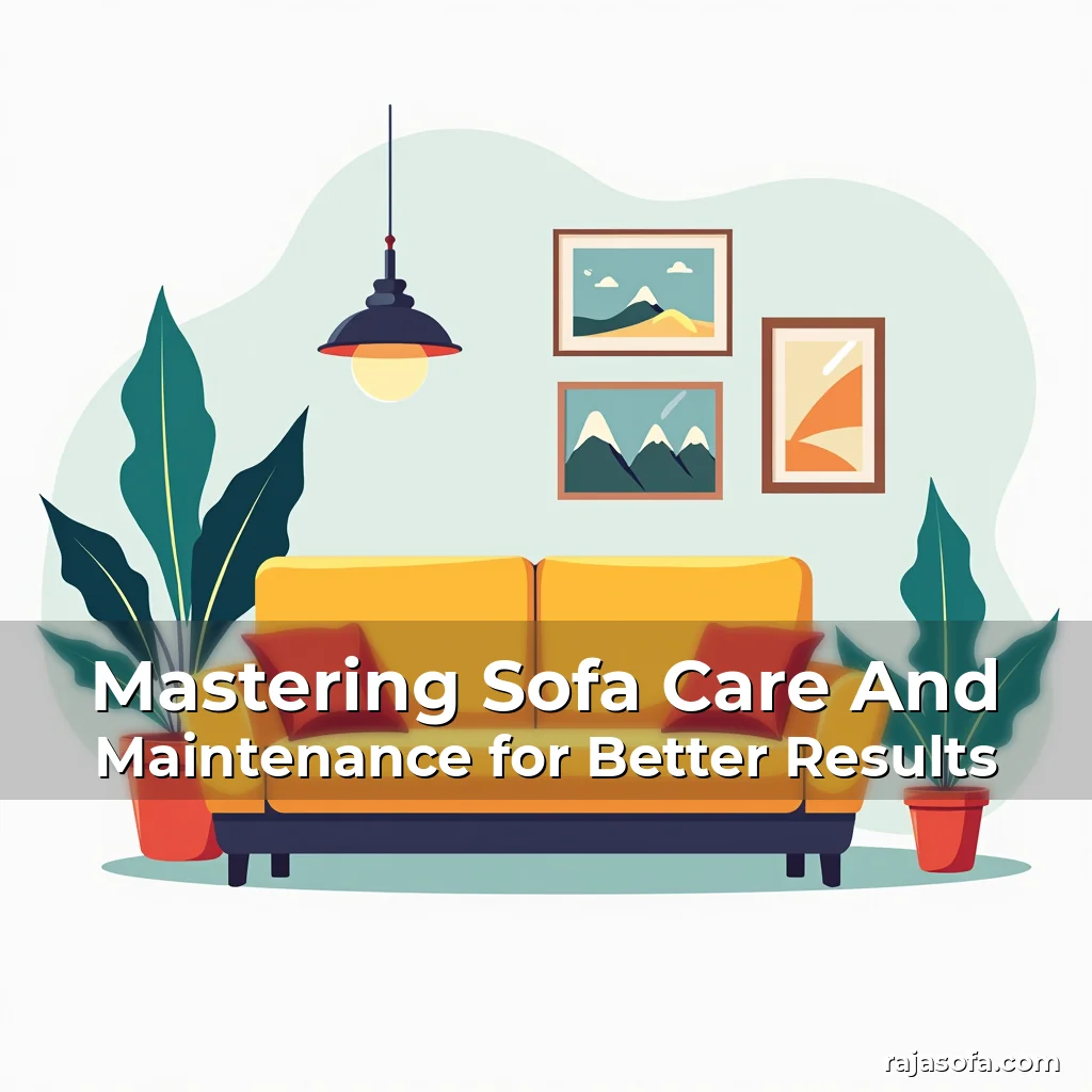 Read more about the article Mastering Sofa Care And Maintenance for Better Results