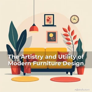 Artistic representation for The Artistry and Utility of Modern Furniture Design