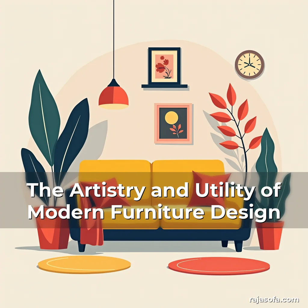 Read more about the article The Artistry and Utility of Modern Furniture Design