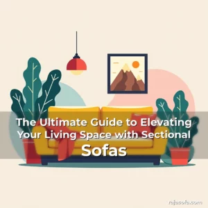 Artistic representation for The Ultimate Guide to Elevating Your Living Space with Sectional Sofas