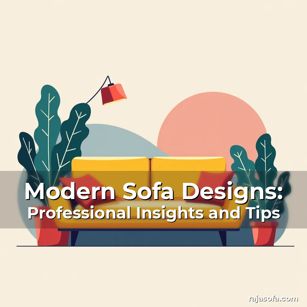 Read more about the article Modern Sofa Designs: Professional Insights and Tips